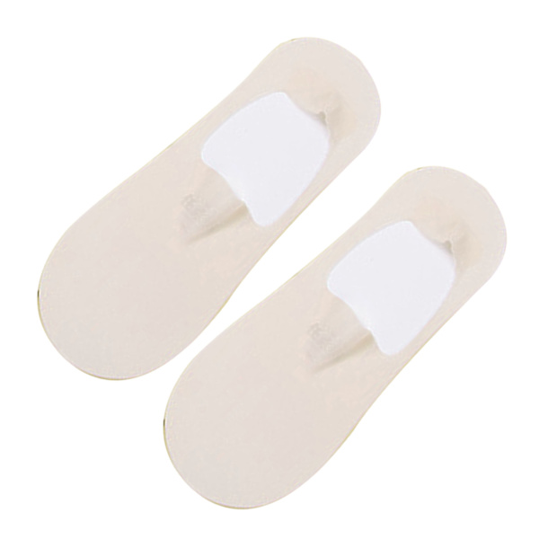 Damstrumpor Låg Skärning Andningsbart Mesh Hudvänligt Mjukt Lätt Bomull Damstrumpor för Skor Stövlar Sneakers Ljus Beige Fri Storlek (EU Storlek 30 till 34)
