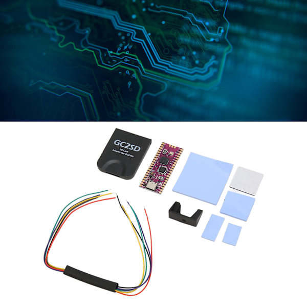 Mikrocontrollerkort med dobbeltkerne 264KB ARM Cortex M0+ processor Fleksibelt mikrocontrollermodul til RPi Black