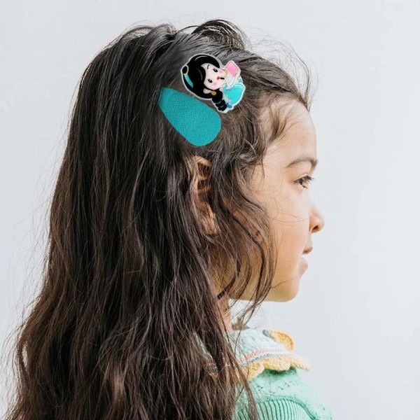 (10 kpl) Tyttöjen hiustuet Prinsessa Hiusklipsit Snap Barrettes Hiustarvikkeet Prinsessapidikkeet Tytölle Syntymäpäivälahja Hiusneulat