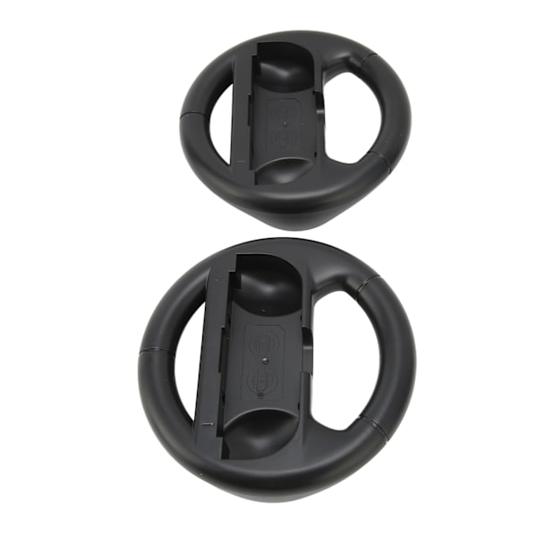 2 st Styrningshjulskontroller Bärbara Racingspel Tillbehörssats för Switch Svart