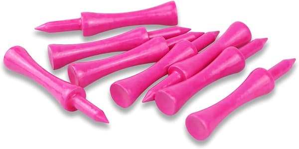 [02]Golf Tees Pack om 100 Castle Trägolftees (57MM)