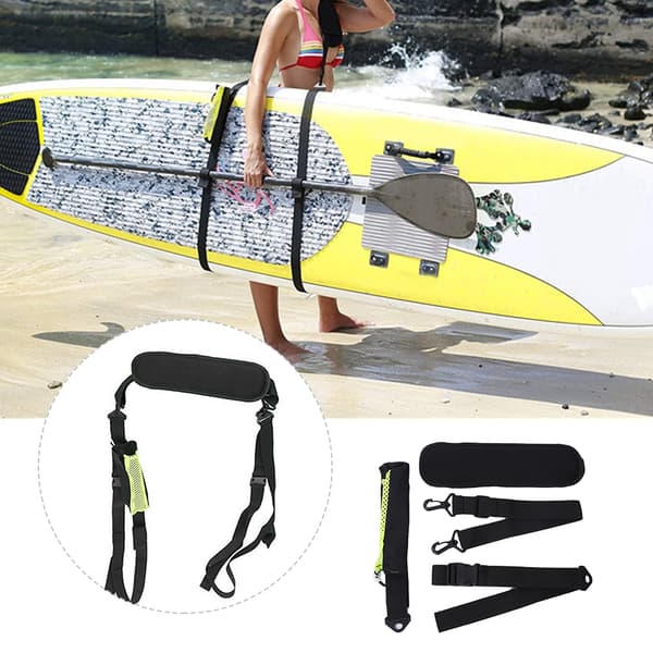 Nylon Surfbræt Rem med Plastspænde Paddle Board Bærerem Surf Tilbehør