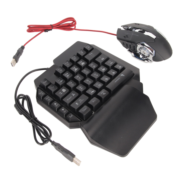 Tastaturmusekonverteringssett Kablet trådløst RGB mekanisk tastaturmuseadapterkombinasjon for Android for Harmony-telefon
