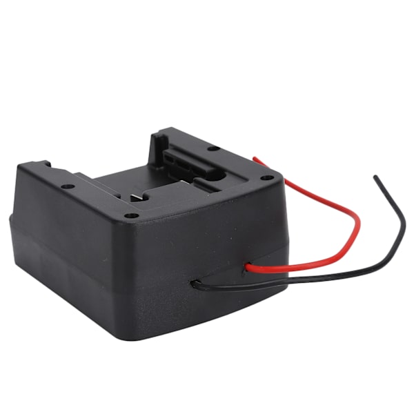Litiumbatteriadapter Strömkontaktfäste med kablar för Milwaukee M18 18V Svart