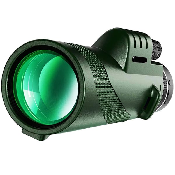 80x100 Monocular-Telescope High Powered Monocular for Adults Monocular for Smartphone Adapter Monocular Telescope Hunting Wildlife Bird Watching Trave
