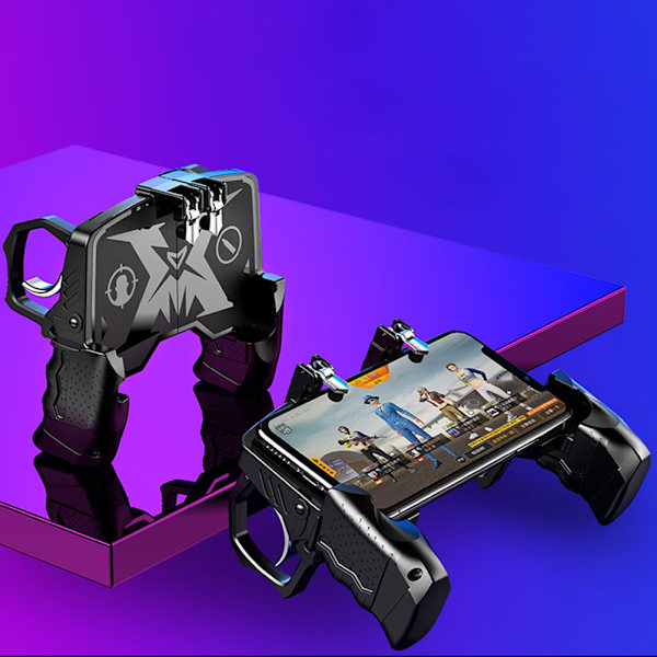 Firefinger Keyboard Trigger Joystick til PUBG Peace Elite 4 til 6,5 Tommer Telefoner