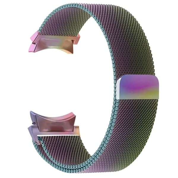 [BT02]Milanese Loop-rem til Samsung Galaxy Watch 6/5/4/Classic[JUN] Colorful