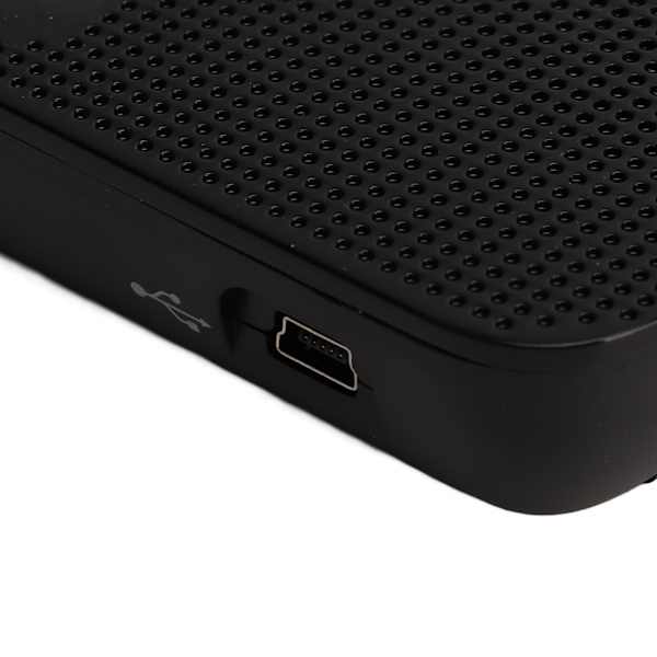 Metronom-Stemmer 3 i 1 USB Genopladelig Universal Digital Metronom-Stemmer Tone Generator til Alle Instrumenter Sort