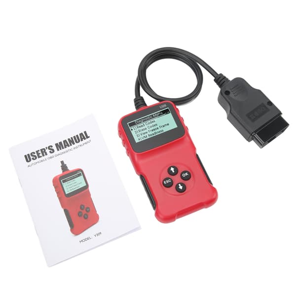 OBD2 Scanner Flersproget Kodelæser Professionel Bildiagnostisk Værktøj til Køretøjer