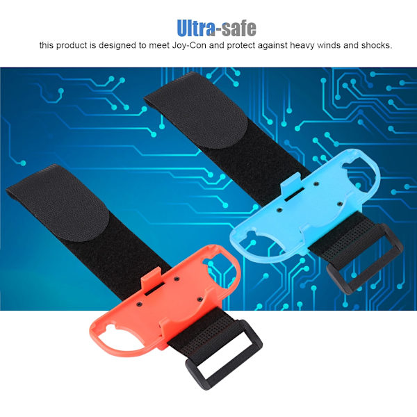 2 stk. Dance Wrist Strap Armbånd Lille Håndtag Til Iplay NS Switch