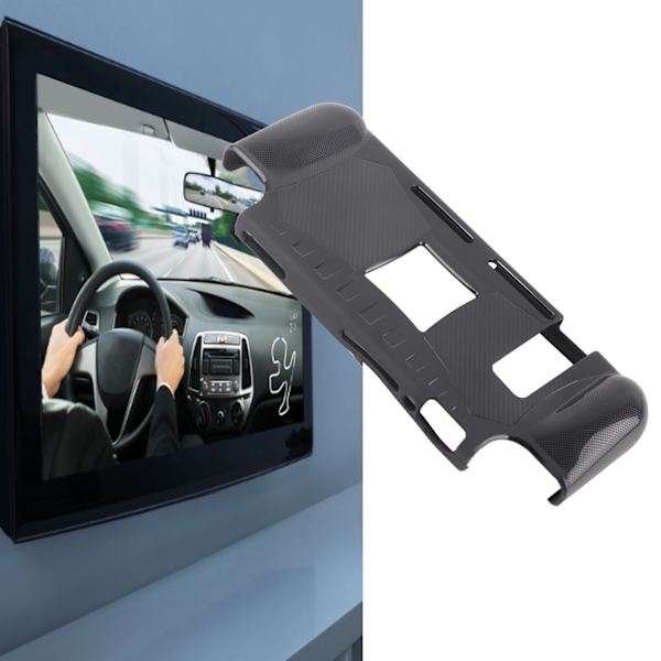 Skyddande skal för Switch - Mjukt silikon, ultratunt TPU, ergonomiskt grepp, svart
