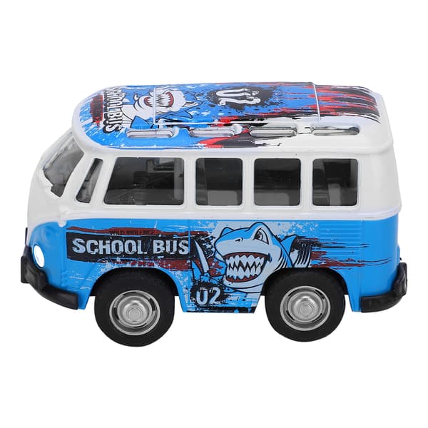 1 36 Mini Legering Simulation Bil Bus Model med Lyd Lys Træk Tilbage Legetøj Gave til Børn