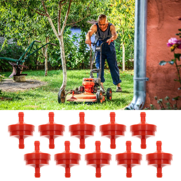 (10 st) Gräsgräsklippare Bränslefilter