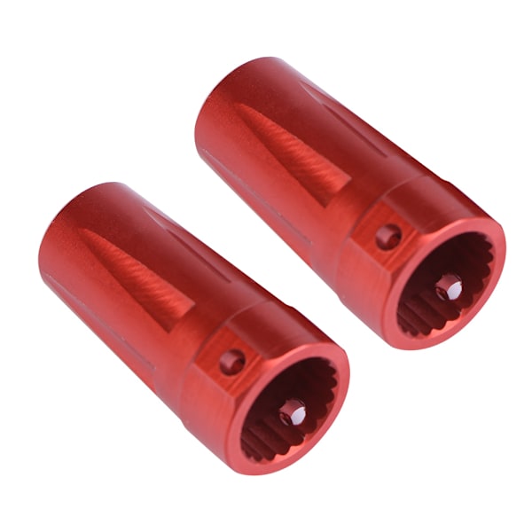 Alumiiniseos Taka-Suora Akseli Adapteri AXIAL AX90056 Jeep Wrangler RC-Autolle (Punainen)