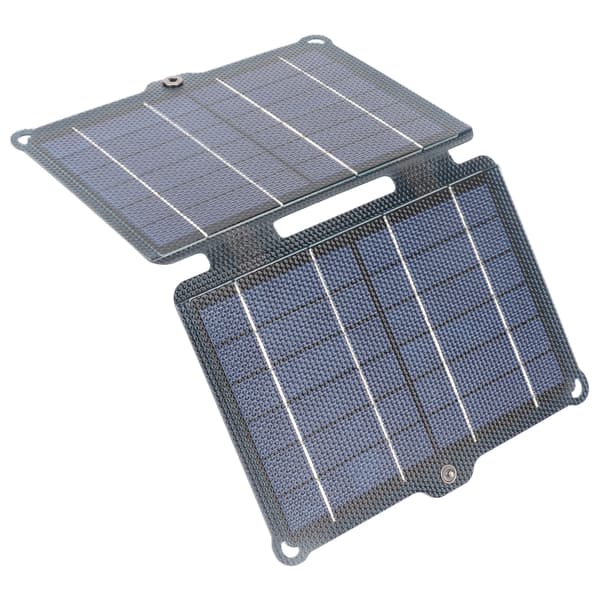 8W 5V ETFE Sammenleggbar Solcellepanel Batterilader Bærbar Solcellelader Kit