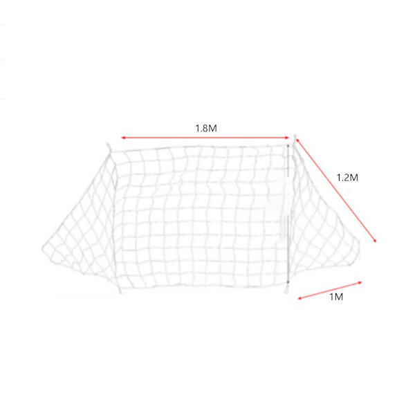 Udskiftningsnet til fodboldmål (183 x 122 cm) til fodbold