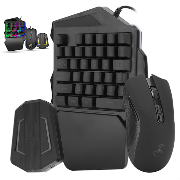 Tastatur Mus Konverter Spil Adapter Basis Sæt Mobil Version Passer til Android System