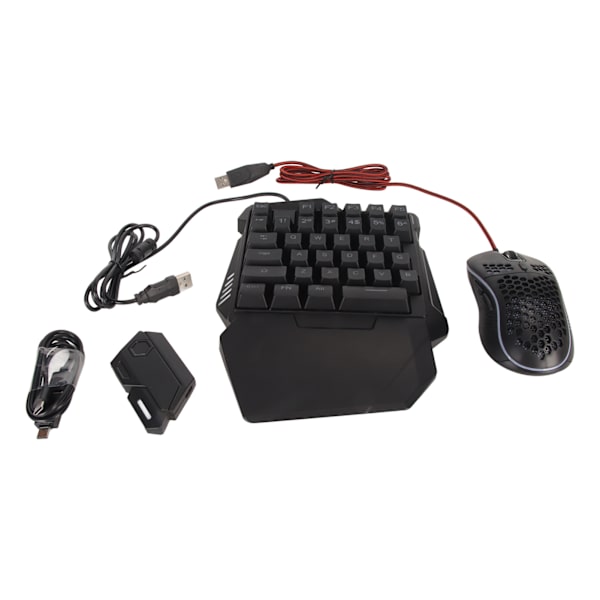 Tangentbord Mus Konverter Turbo Funktion Trådbunden Speltangentbord Och Mus Och Konverter Kombinationspaket för PS för Xbox för Switch