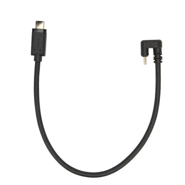 USB 3.1 Type C Hann til Hann Kabel 12in 10Gbps Rask Dataoverføring U Form Albueforlengelse