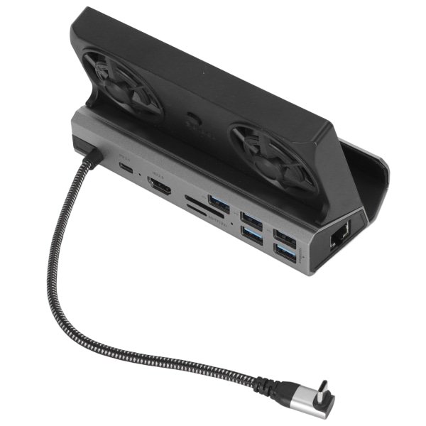 Spelkonsol-dockningsstation 4K 60Hz 100W USB3.0 USB2.0 Gigabit RJ45 HDMI 2.0-port 10-i-1-dockningsställ för Steam Deck V262A