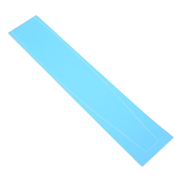 Midtskin for PS5-konsollen, integrert, ripebestandig, midtre strimmelklistremerke for PS5 Digital Edition-vert, blå