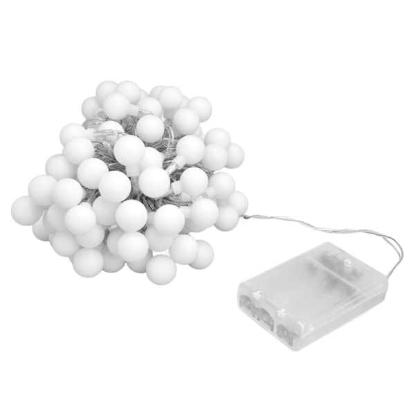 10m LED-pärlsträng - 100 sfäriska lampor med 2 lägen för en festlig atmosfär