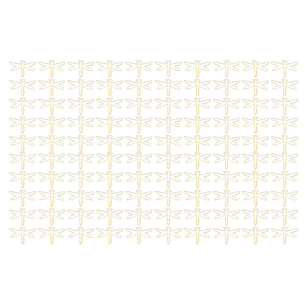 100 stk. Jumbo Guldfarvede Dragonfly-Formede Papirclips - Skridsikre Kontorartikler til Stilfuld Organisation