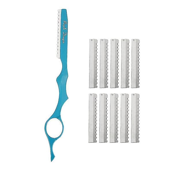 11 stk. Hårtynning Razor