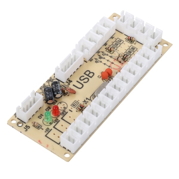 CY-822A DIY Arcade-spelknapp och joystick-set med en enda rocker för Raspberry Pi PC-spelmaskin, svart