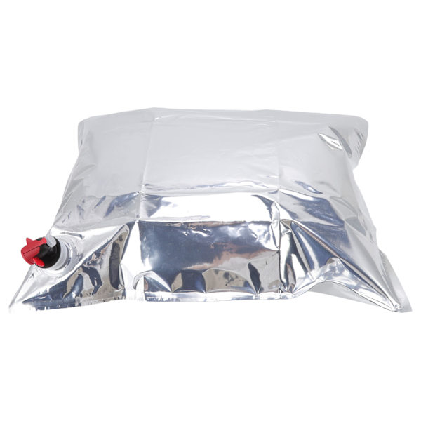 12 stk Vannbeholder Foldbar Varmebevaring Nødvannspose med Kran for Camping