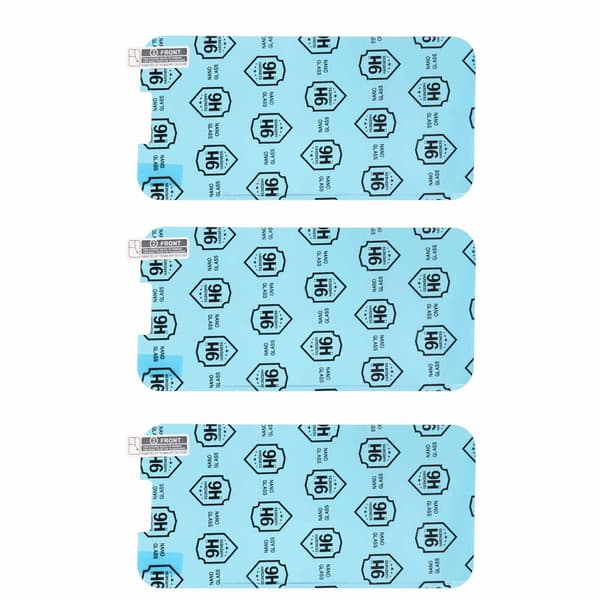 3-pack PET 9H Nano Explosionssäkert Skärmskydd för iPhone 13 Pro Max