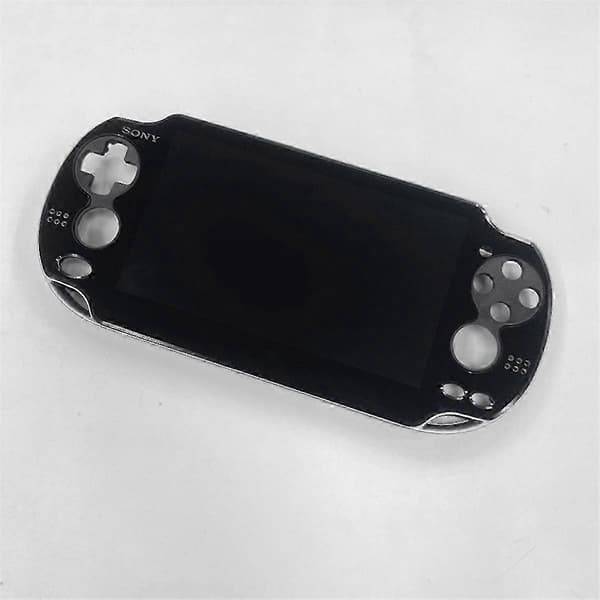【bt02】PSVITA 1000 OLED LCD Screen Assembly with Touch Screen and Frame - Replacement Black