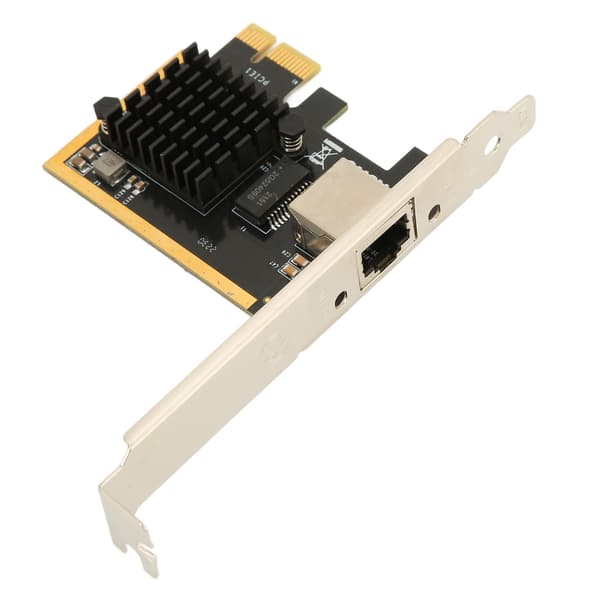 2.5Gbps PCIe Ethernet Nätverkskort Full Half Duplex Stabil Överföring för PC Stationär
