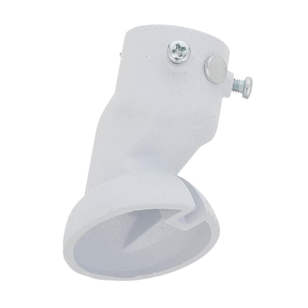 Ceiling Fan Mounting Bracket Adapter: Steel Sloped Fan Support Kit for Angled or Vaulted Ceilings - Up to 45 Degree Adjustable Mounting Bracket