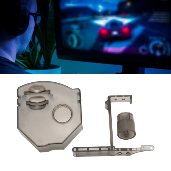 Fjernlagerkortmonteringskit Varmeafledning 3D-print Lagerkortforlængeradapter til Dreamcast GDEMU Transparent Sort