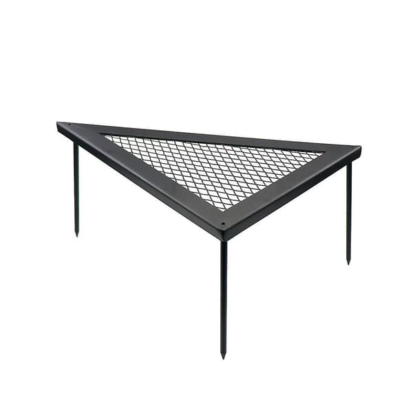 Fällbart lägereldsställ Kraftiga campinggrillar Campingtillbehör för BBQ Quadrilateral