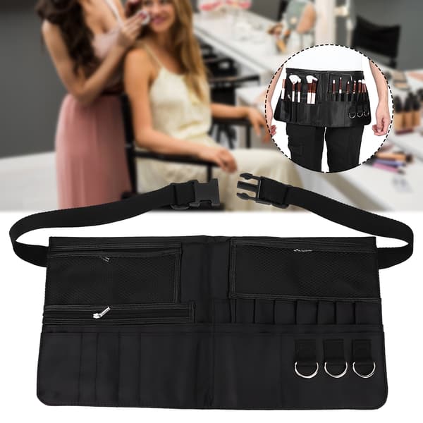Professionel Makeup Børste Smykke Opbevaring Taljetaske Etui