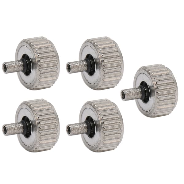 5 st Silver Klocka Krona Reparationsverktyg Kit Hållbart Robust Lättvikt 5mm