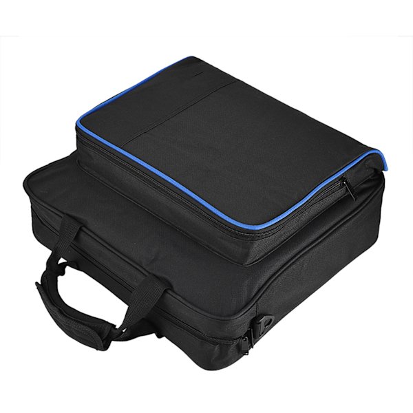 Bærbar veske for PS4 Pro spillkonsoll, skulderveske for reise og oppbevaring, svart