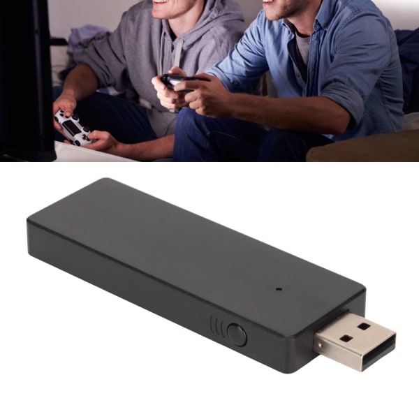 Langaton USB pelivastaanotinsovitin Luotettava peliohjaimen vastaanottimen muunnin Xbox One -peliohjaimelle