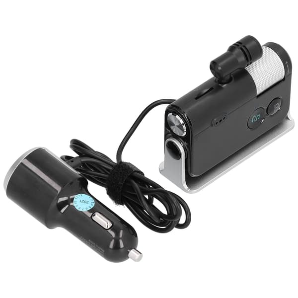 Bil Bluetooth Laddare QC3.0 PD18W USB Typ C Gränssnitt Mikrofon Multifunktion