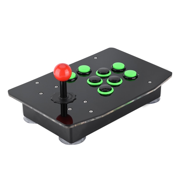 USB Arcade Fighting Game Console Joystick No Delay Controller för PC-datorspel- W
