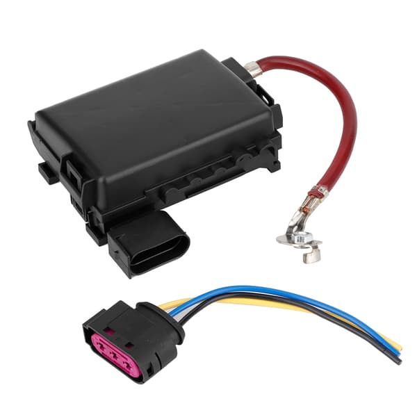 Auto Bil ABS Batterisäkring Box Hållare Block Set 1J0 937 Passar Bora MK4