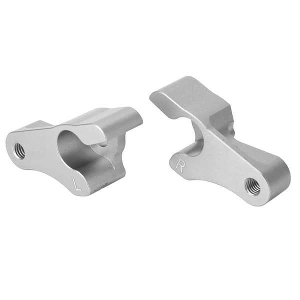 2st 2in Sänkningsblock Kit för Touring-modeller 2002-2022 Silver