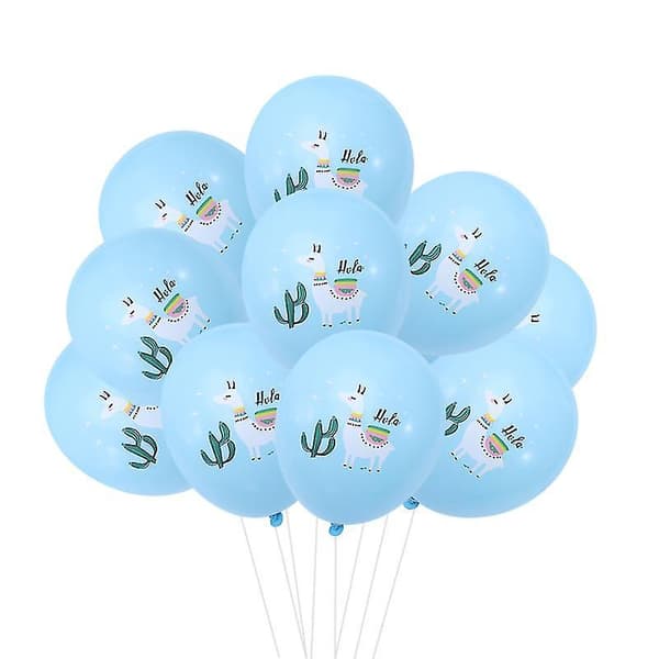 10 stk. Fest Trykte Balloner