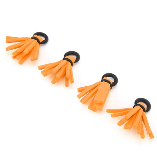 4 stk. Fluefiske Float Foam Strike Indicators Drift Krog Positionering Floats Bobbers Orange