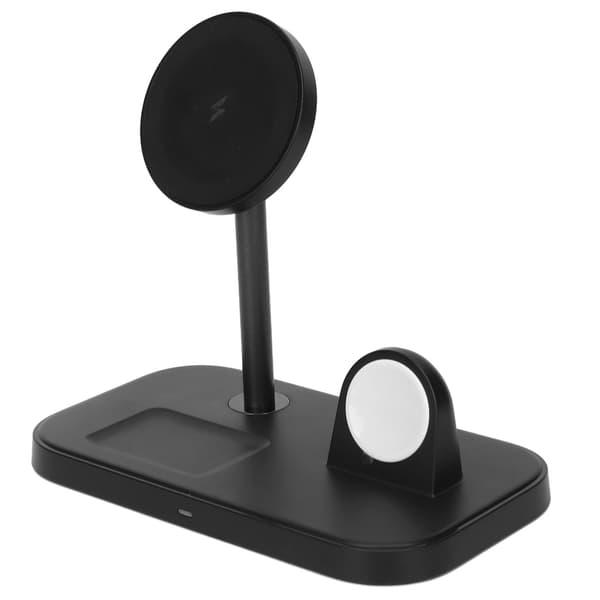 Magnetisk trådløs lader 15W hurtigladingstativ 3 i 1 for iPhone