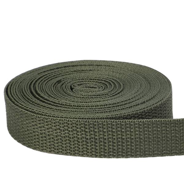 (1 rulle/militærgrøn specifikation: 2,5 cm * 20 m pakkestørrelse: 32 * 27 * 3 cm) Multifunktionel nylonflettet tape