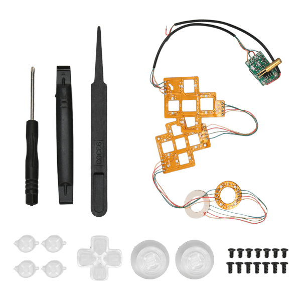 Gamepad Ambient Light Kit Innovatiivinen tyylikäs koristeohjain DIY taustavalaistus PS4 Gamepad-W:lle