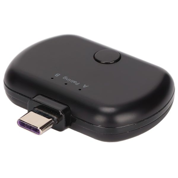 USB-C Bluetooth-sändaradapter 1 för 2 Snabbladdning Bluetooth 5.0 Sändare för PS4 PC